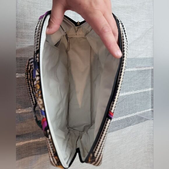 CHRISTIAN DIOR Vintage 90s Houndstooth And Ribbon Print Cosmetic Bags - Picture 9 of 16